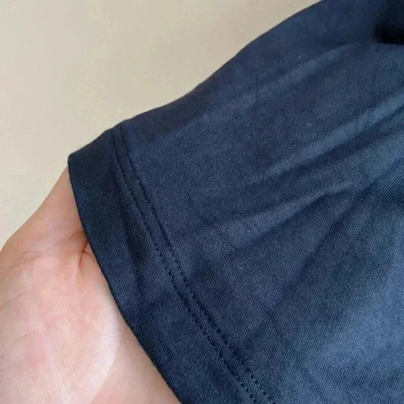 H&M V-Neck Racerback Tank with Triangular Cutouts, Women’s Size XS, Navy Blue - Picture 6 of 8